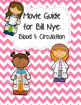 Preview of Video Worksheet (Movie Guide) for Bill Nye - Blood and Circulation