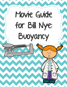 Preview of Video Worksheet (Movie Guide) for Bill Nye - Buoyancy