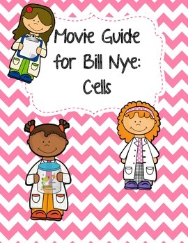Preview of Video Worksheet (Movie Guide) for Bill Nye - Cells