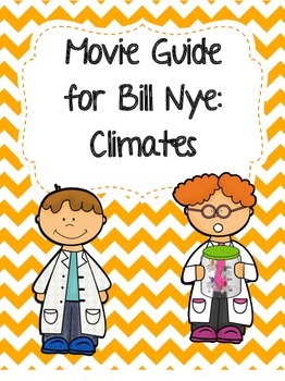 Preview of Video Worksheet (Movie Guide) for Bill Nye - Climates