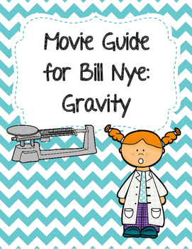Preview of Video Worksheet (Movie Guide) for Bill Nye - Gravity
