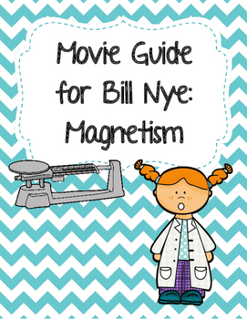 Preview of Video Worksheet (Movie Guide) for Bill Nye - Magnetism