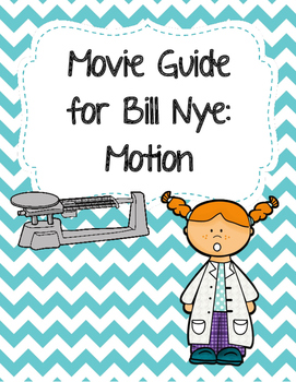 Preview of Video Worksheet (Movie Guide) for Bill Nye - Motion