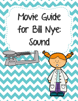 Preview of Video Worksheet (Movie Guide) for Bill Nye - Sound