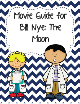 Preview of Video Worksheet (Movie Guide) for Bill Nye - The Moon