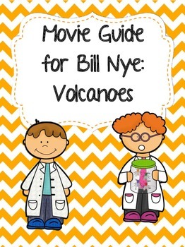 Preview of Video Worksheet (Movie Guide) for Bill Nye - Volcanoes