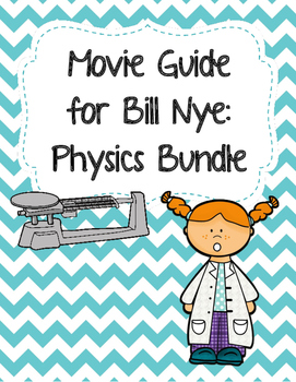 Preview of Video Worksheets (Movie Guide) for Bill Nye - Physics Bundle