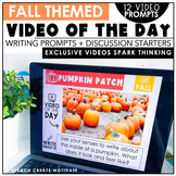 Video of the Day - Fall Writing Prompts and Discussion Sta