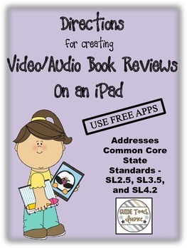 Preview of iPad Book Reviews - Create Easy Video/Audio Projects