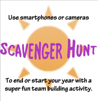 Preview of Video/Picture Scavenger Hunt
