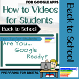 Videos to Prepare Students for Google Classroom