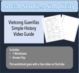 Vietcong Guerillas Vietnam War Simple History Youtube Video Guide