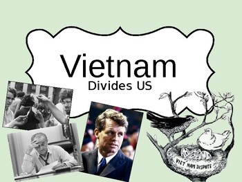 Preview of Vietnam: A War Divides the Nation (slideshow for student note taking)