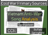Vietnam Anti-War Song Analysis #1 (CCR, Springsteen, Buffa