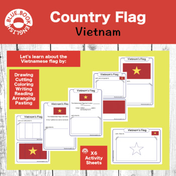 Preview of Vietnam Flag Activity / Vietnamese Flag Craft