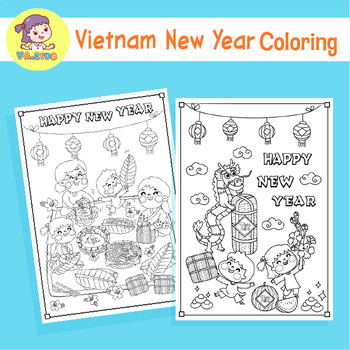 Preview of Vietnam New Year Worksheet.