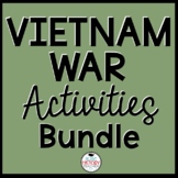 Vietnam War Activities Bundle Hands-On EOC Review