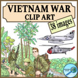 Vietnam War Cold War Era Conflicts Clip Art