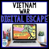 Vietnam War DIGITAL ESCAPE ROOM for Google Drive® Distance