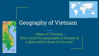 Vietnam War Geography Slides: Maps of Vietnam by FrostBytes  TpT