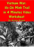 Vietnam War: Ho Chi Minh Trail in 4 Minutes Video Worksheet