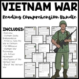 Vietnam War Informational Reading Comprehension Bundle