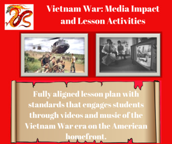 Preview of Vietnam War - Media Impact Lesson and Activities