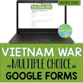 Vietnam War Multiple Choice Google Forms Distance Learning
