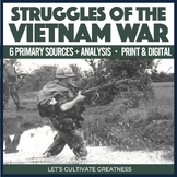 Vietnam War Primary Sources Activity Analysis Worksheets 6-Pack