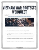 Vietnam War Protests - Webquest with Key