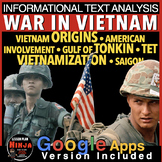 Vietnam War Summary Info Text Analysis (Cold War) + Google