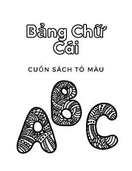 Preview of Vietnamese Alphabet Coloring Book