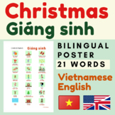Vietnamese CHRISTMAS Poster | CHRISTMAS Vietnamese poster 