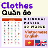 Vietnamese CLOTHES Poster | CLOTHES Vietnamese poster Clot