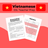 Vietnamese ESL Teacher Preparation Guide
