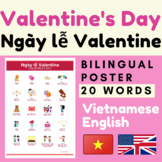 Vietnamese VALENTINE'S DAY Poster | Valentine day Vietname