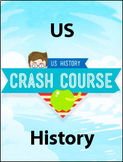 Viewing Guides- Crash Course US History #'s 1-10 Bundle