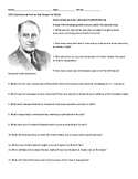 Viewing questions to documentary: FDR's Controversial Policies