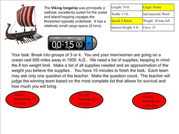 Preview of Viking Challenge