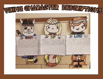 Preview of Viking Character Description CKLA