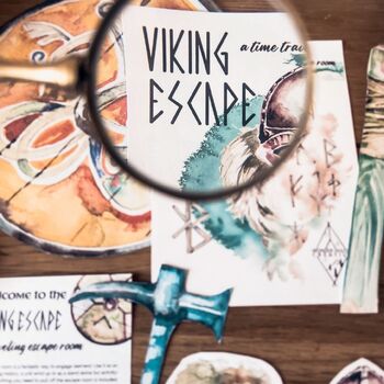 Preview of Viking Escape - Time Travel Escape Room