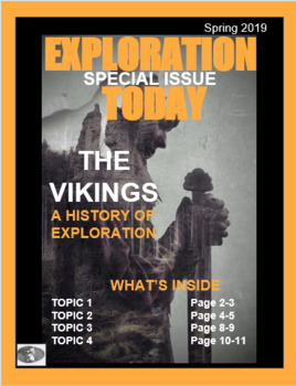 Preview of Viking Expansion Research & Class Writing Project (with magazine template)