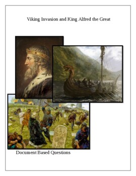 Preview of Viking Invasion and King Alfred the Great. Document Based Questions