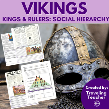 Preview of Viking Kings & Rulers: Social Hierarchy: Reading Passages + Activities