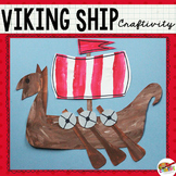 Viking Ship Craftivity Template