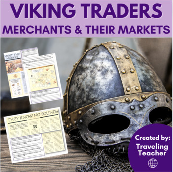 Preview of Viking Traders, Merchants & Their Markets: Reading Passages Printable Activities