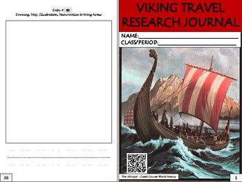 viking travel journal