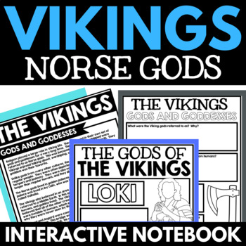 Preview of Viking Unit - Norse Gods and Goddesses Activity - Viking Projects and Activities