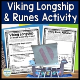 Vikings Activities: Viking Longship 3D Model & Runic Alpha