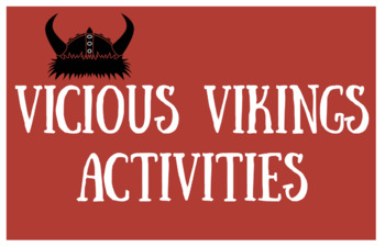 Preview of Vicious Vikings Activities
